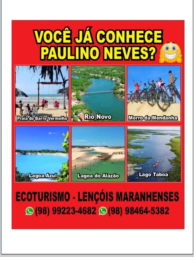 Pousada Lagoa Do Barreiro Azul Paulino Neves Экстерьер фото